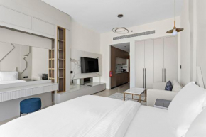 Lux studio in Arjan with pool and full amenities